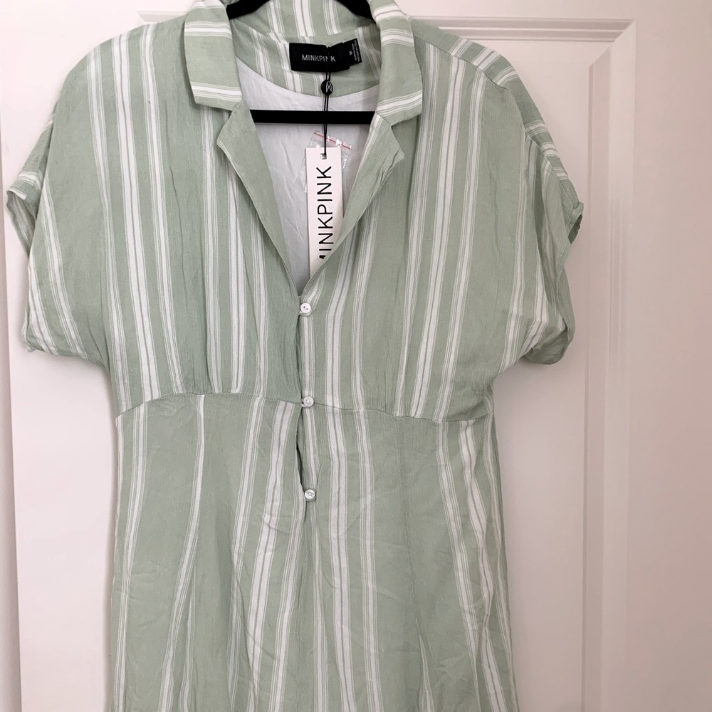 Mink pink romper